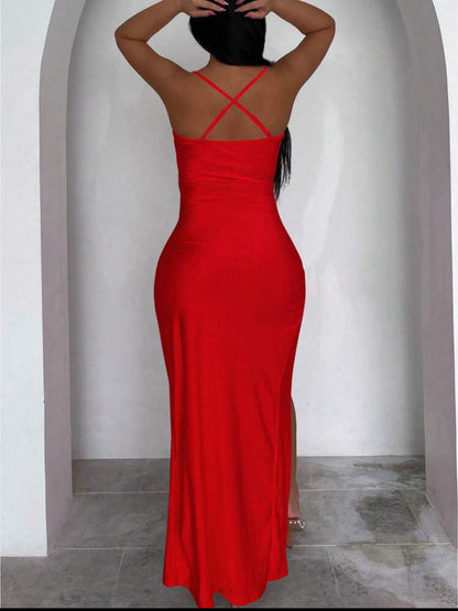 Sultry Siren Slit Dress